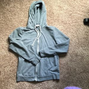 Zip up sweatshirt